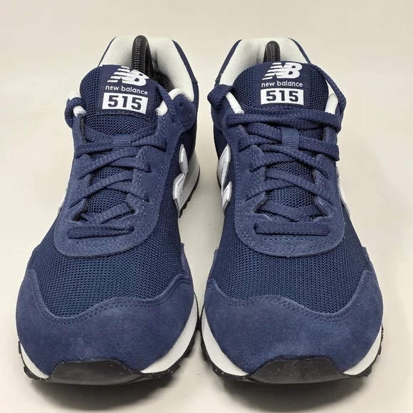 NEW BALANCE 515 Classic Sneakers Men's Size 8.5 Navy White ML515NVY New